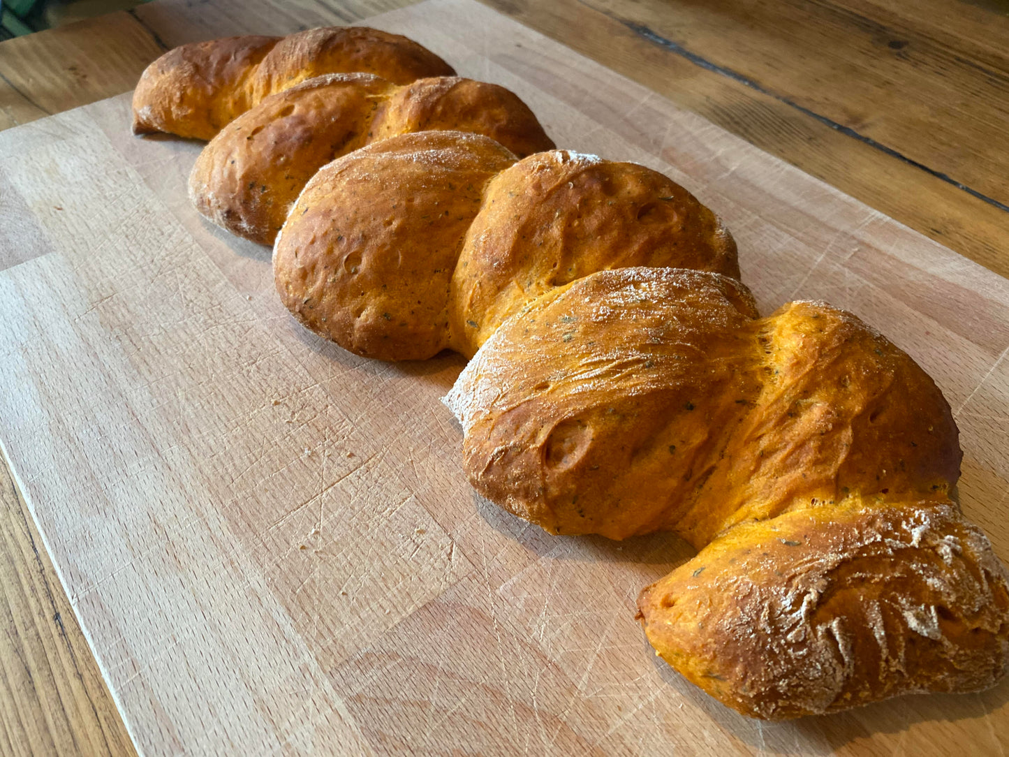 SATURDAY SPECIAL: Tomato, Harissa & Mixed Herbs Pain d'Epi (HD2 & HD3)