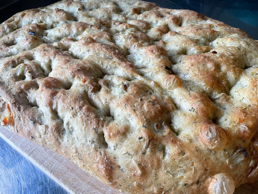 (NEW!) CHRISTMAS SPECIAL: Roast Potato & Stuffing Focaccia (Available on 11th & 18th December)